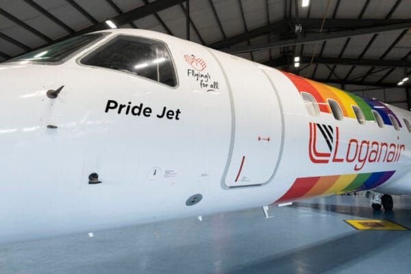 Loganair launches UK’s first-ever Pride Jet