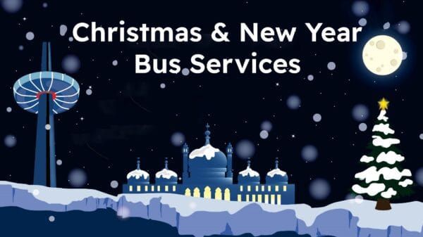 Brighton & Hove Buses announces Christmas and New Year bus schedule