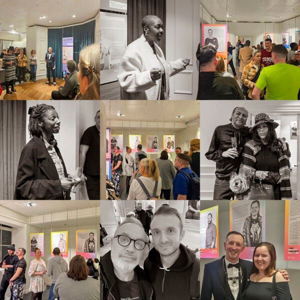 Chris Jepson launches new exhibition at John Lewis on London’s Oxford Street for LGBT+ History Month