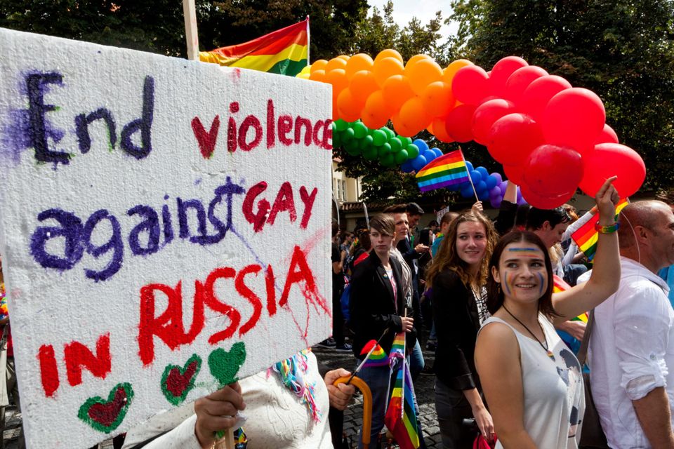 Two online film distributors charged with offences under Russia’s so-called ‘LGBT propaganda law’.