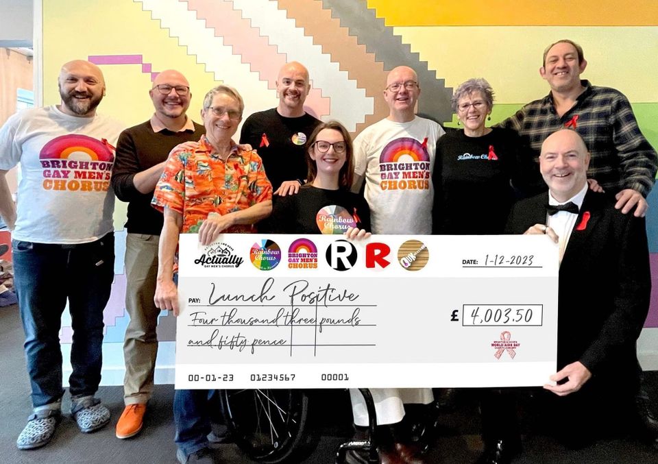 Brighton & Hove’s World AIDS Day Concert raises £4,000 for local HIV charity Lunch Positive