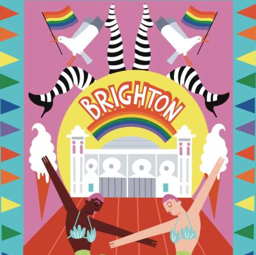 LGBTQ+ artists to raise funds for Brighton’s Trans Pride Centre through sales of greetings cards, which capture the spirit of the LGBTQ+ community