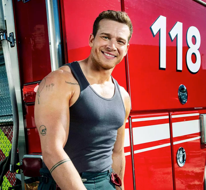 Oliver Stark opens up about playing bisexual firefighter