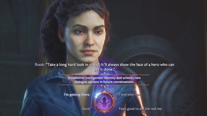 Latest entry in Dragon Age franchise allows players to create a character who identifies as trans