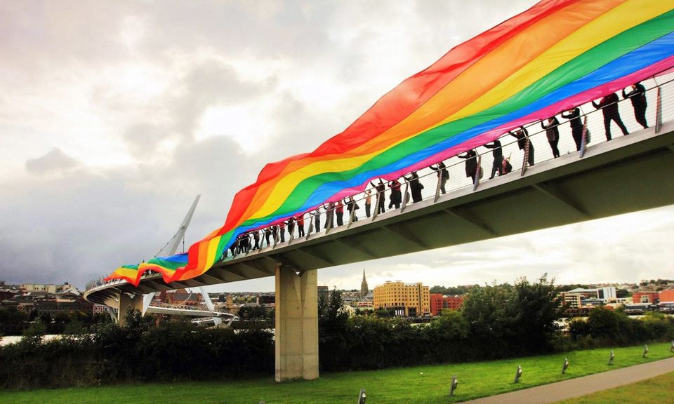 Multiple Pride events across Northern Ireland ban political parties that support ban on puberty blockers for trans children