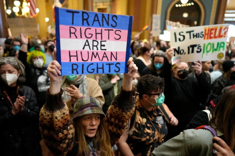 Iowa could become the first US state to strip gender identity from civil rights protections