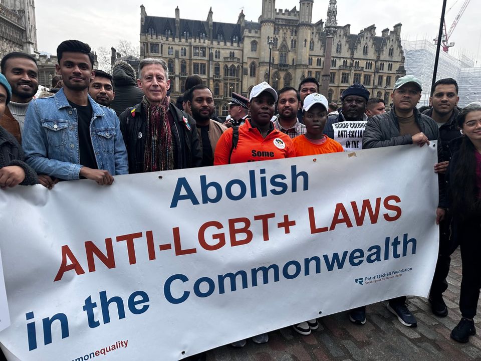 “Hey, hey. Ho, ho! Commonwealth homophobia has got to go!” Commonwealth leaders jeered for anti-LGBTQ+ persecution