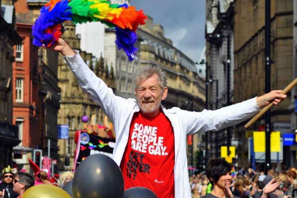 Sir Ian McKellen believes gay actors are still being advised to keep their sexualities hidden to avoid damaging career prospects