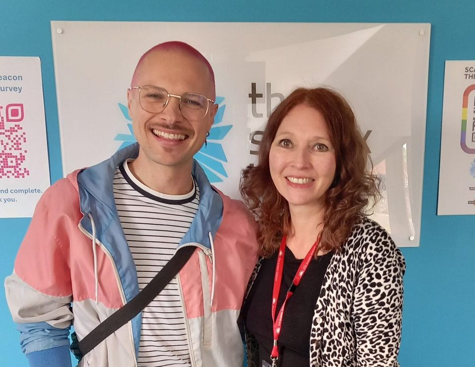 Nathaniel J Hall visits the Sussex Beacon!