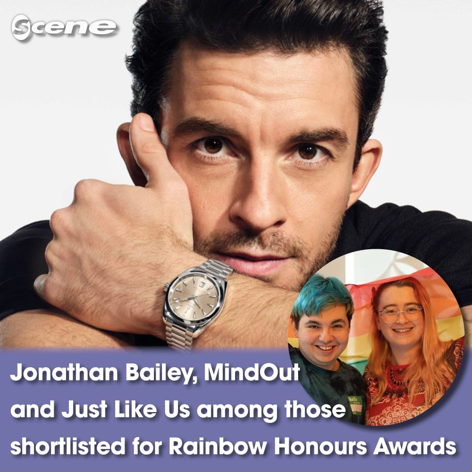 Jonathan Bailey, MindOut  and Just Like Us among those shortlisted for Rainbow Honours Awards