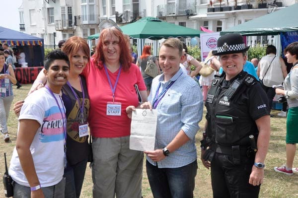Trans* Pride, Brighton