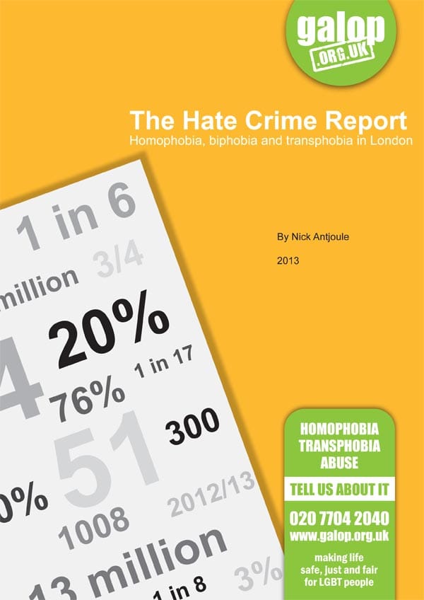 Galop Hate Crime Report
