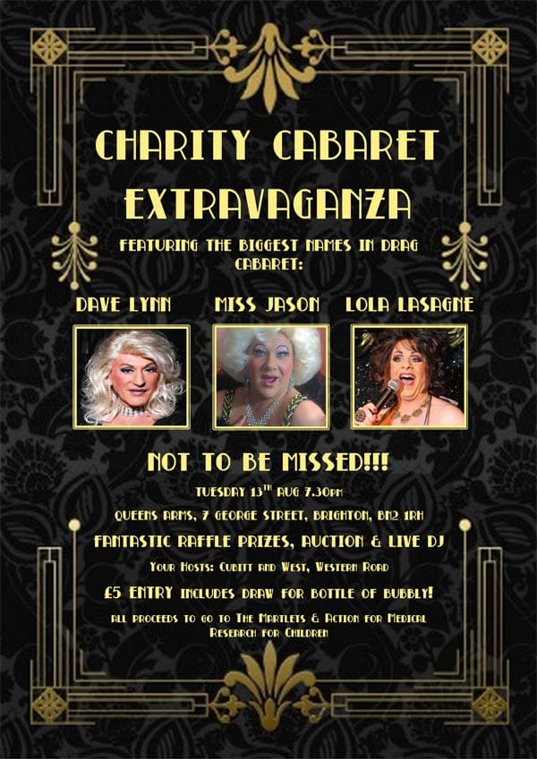 Queens Arms Fundraiser