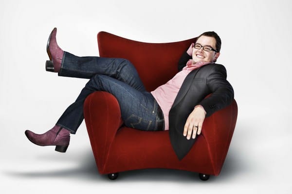 Alan Carr photographed by John Wright