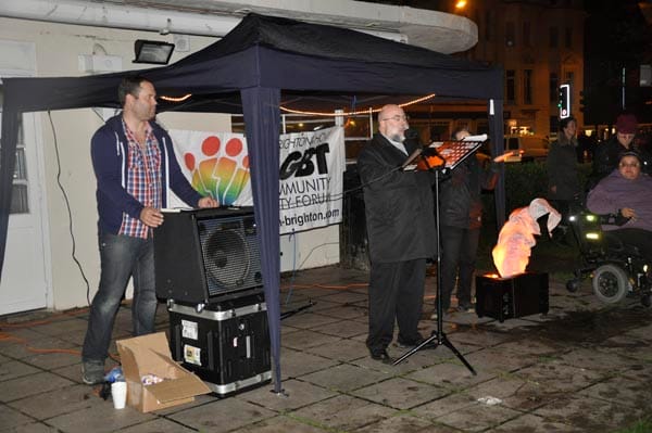Hate Crime Vigil 2013