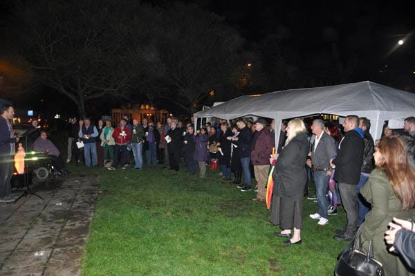 Hate Crime Vigil 2013