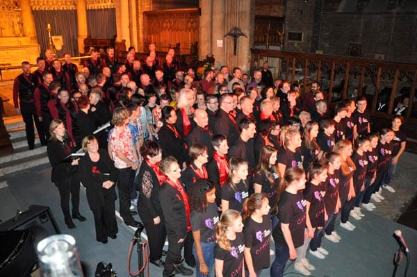 Combined choirs