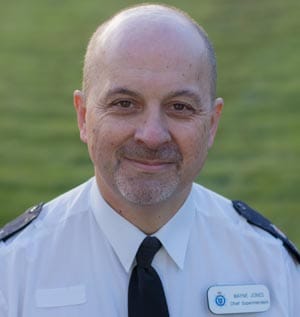 Chief Superintendent Wayne Jones 