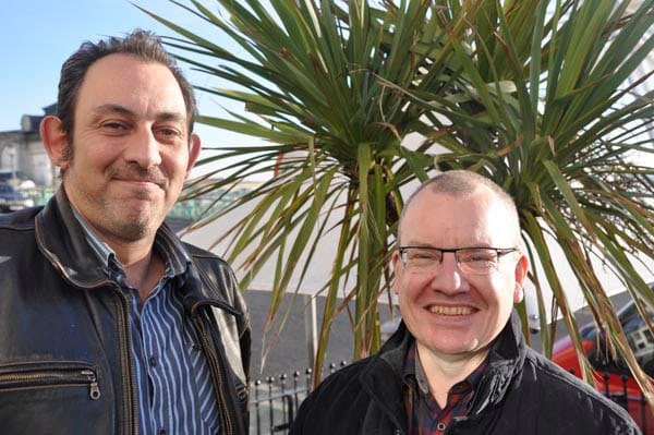 Gary Pargeter and Chris Cooke