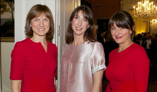 Davina McColl, Samantha Cameron & Fiona Bruce