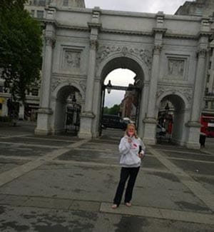 Christina at Marble Arch