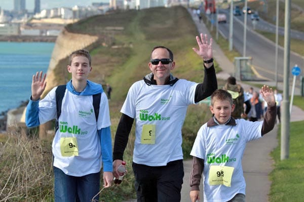 Only men allowed charity walk