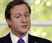 Prime Minister: David Cameron