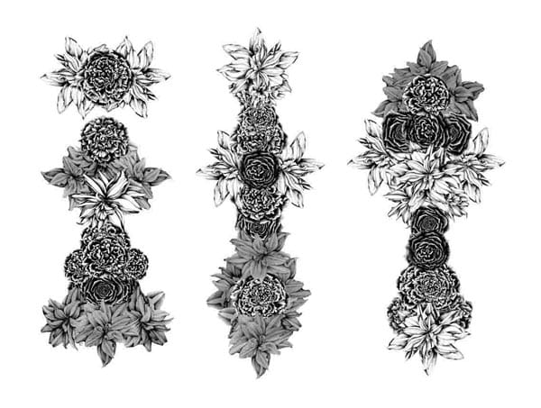 Eleanor Pearce: The Constant Bloom (triptych)