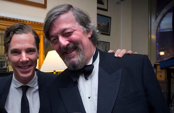Benedict Cumberbatch and Stephen Fry
