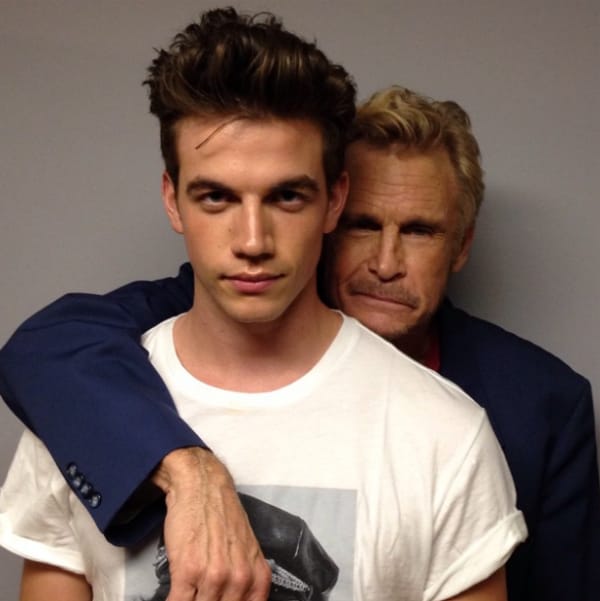 Justin Bailey (front) and Michael Kearns.