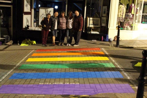 Totnes Rainbow Crossing