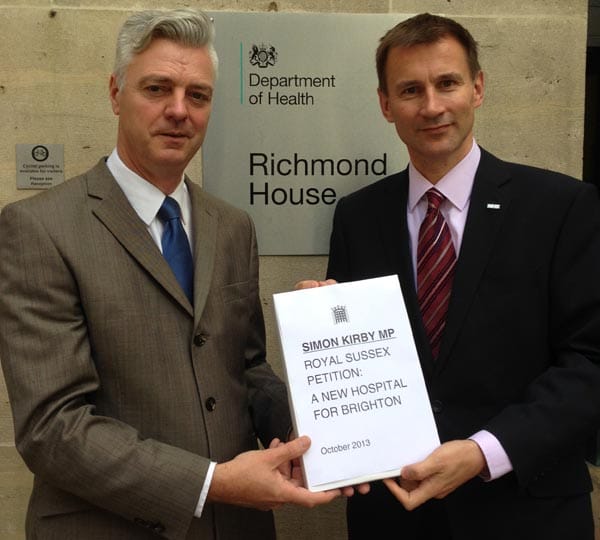 Simon Kirby MP and Jeremy Hunt MP
