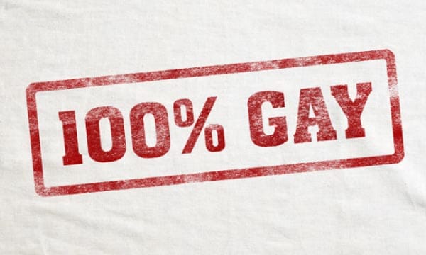 100% gay sweater