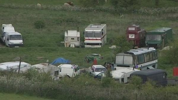Traveller Encampment Brighton & Hove