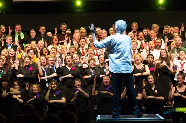 Hand in Hand LGBT Choir Festival: Photo: Pete Stean