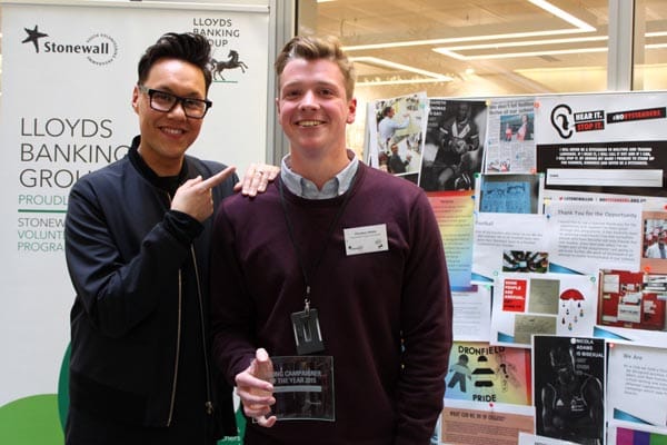 Gok Wan and Christian Webb