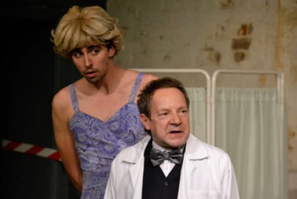 Duncan Drury as Nicholas Beckett and Michael Kirk as Dr Rance .