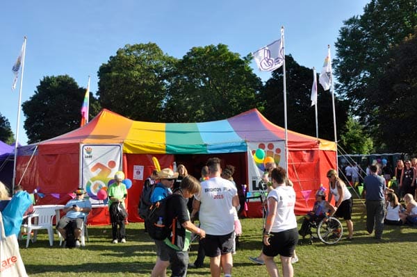 Pride Access Tent