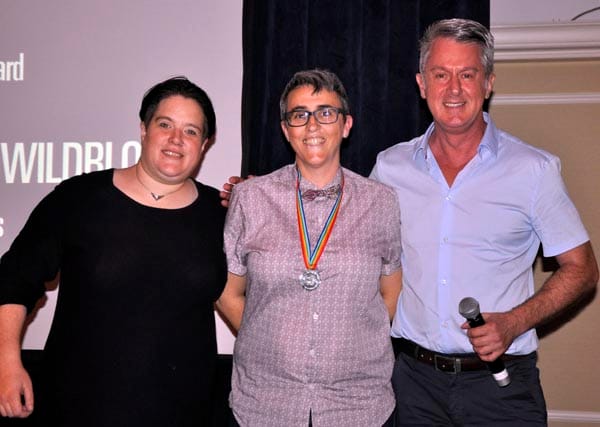 Kate Wildblood with Dulcie Weaver and Paul Kemp