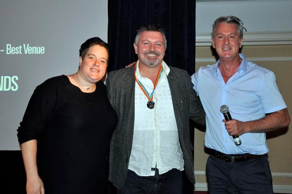 Dexter Allen with Dulcie Weaver and Paul Kemp