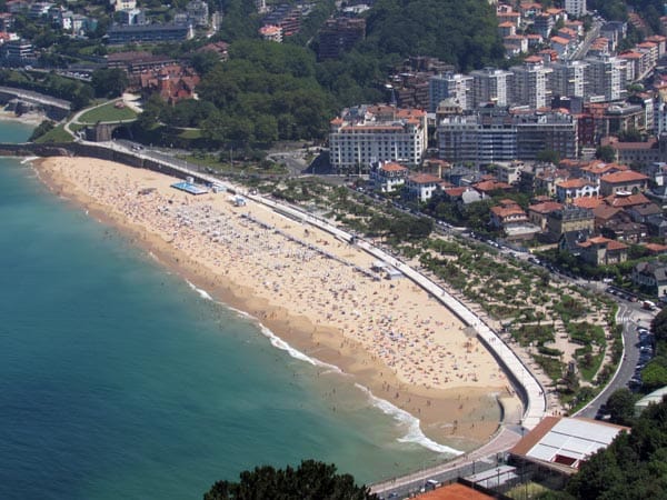 San Sebastian beach