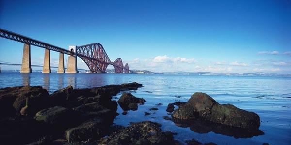 Firth of Forth rail and road bridges 