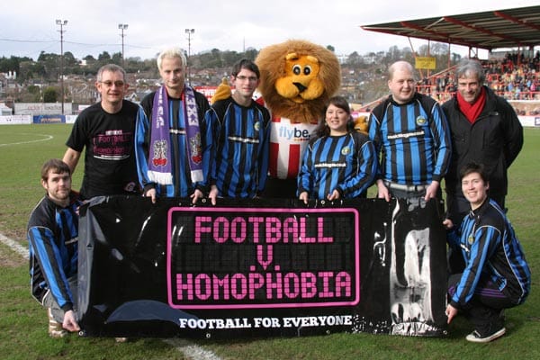 Exeter Football v Homophobia