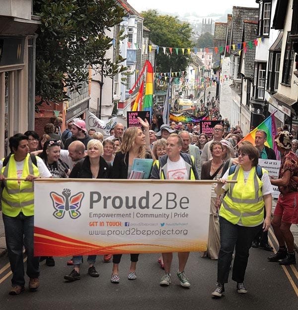 Totnes Pride Parade 2015