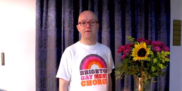 Paul Charlton, Chair of Brighton Gay Men's Chorus