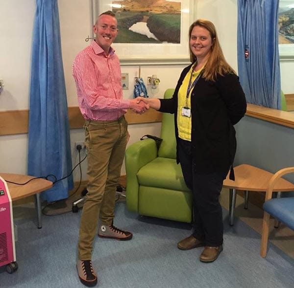 Danny Dwyer with Sophie O'Brien