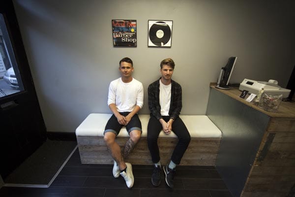 George Oakley (left) Joe Steven (right) 