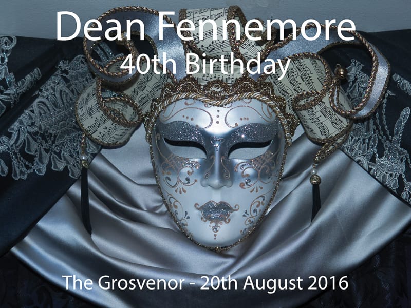 Dean Screen with Text