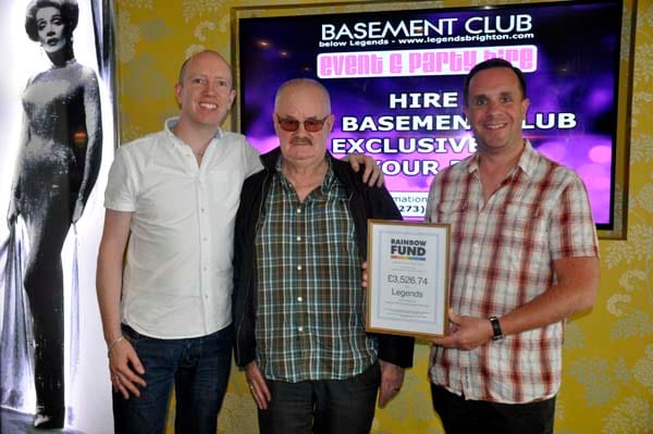 Reece Robert (Legends Manager), Tony Chapman and Stephen Richards