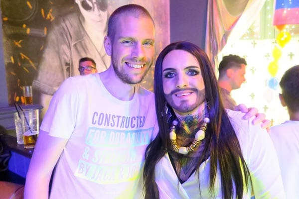 James Pullen and Morgan Fabulous